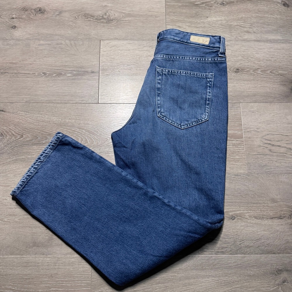 AG Adriano Goldschmied Alexis Straight High Rise Vintage Fit Jeans Blue Size 30